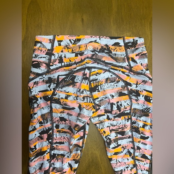 LULULEMON Sun Runner Crop 17" Capri Legging Women's 4 (0386) - Picture 12 of 16